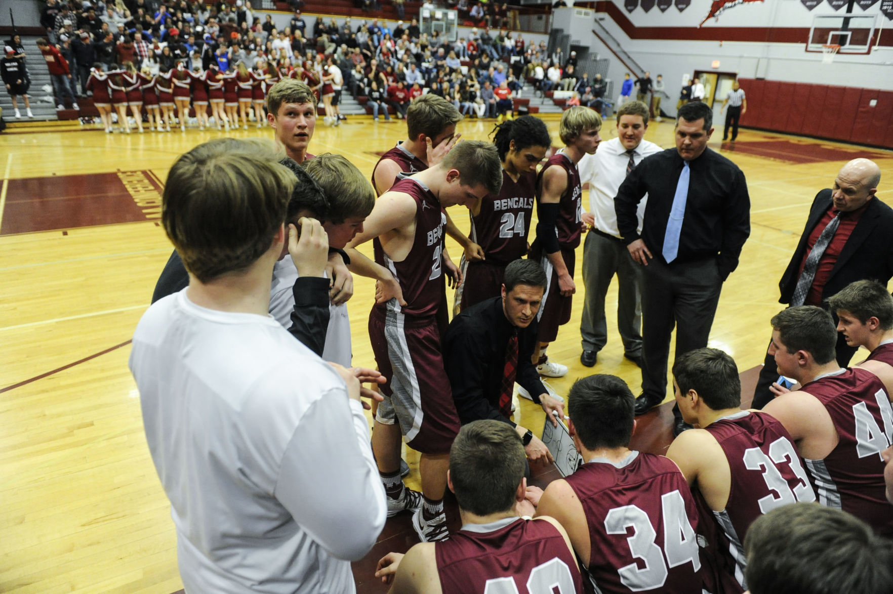 Helena High coach Brandon Day